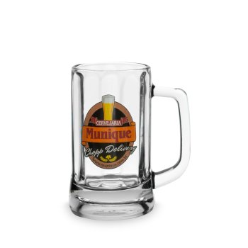 Caneca Chopp de Vidro Colonia  350 ml