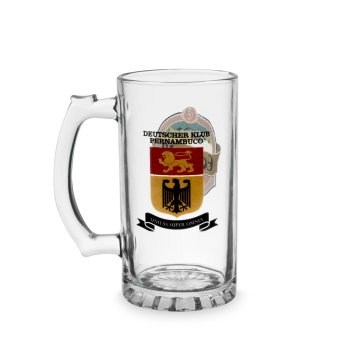 Caneca Chopp de Vidro  Berlim 500 ml