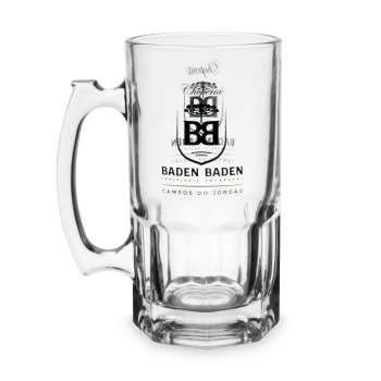 Caneca Chopp de Vidro Munich 1000 ml