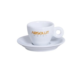Xícara Porcelana Café Coquinho 70 ml, com pires.